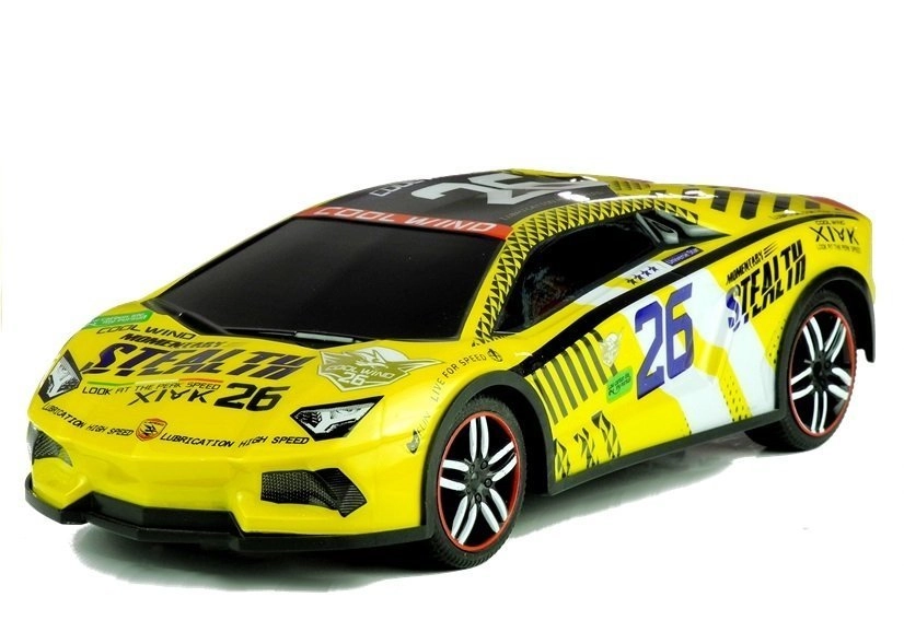 E-shop RC športové auto na diaľkové ovládanie 1:14 – žlté
