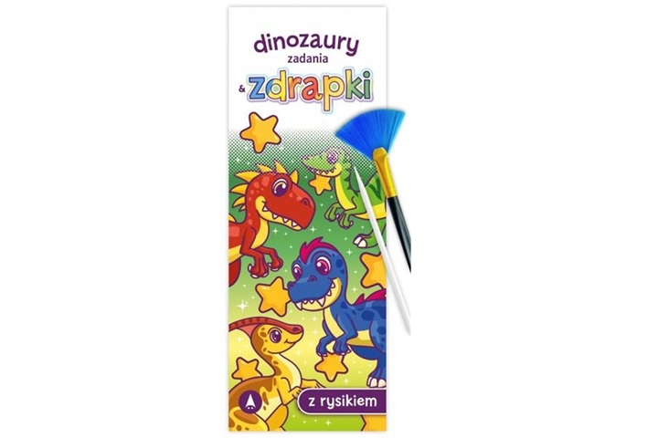 Dinosaury – úlohy so škrabacími kartami