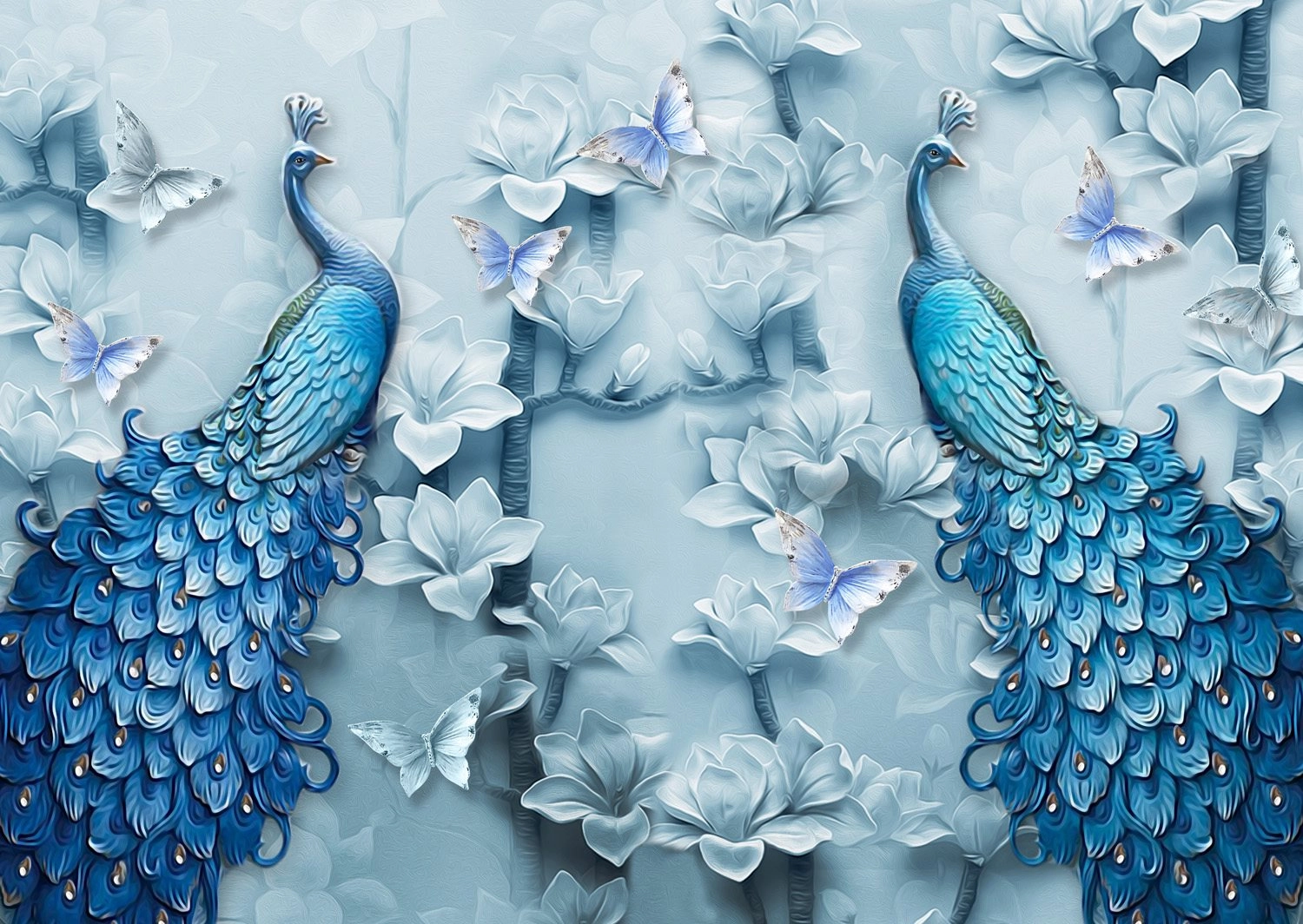E-shop Enjoy Blue Peacocks 1000 dielov