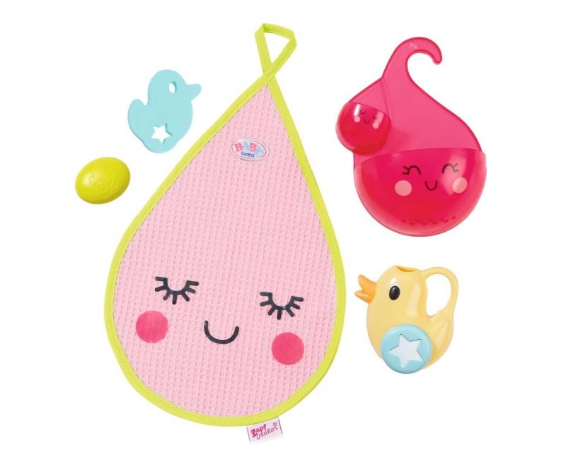 E-shop Baby born Zapf Creation Doplnky do kúpeľne 2 druhy