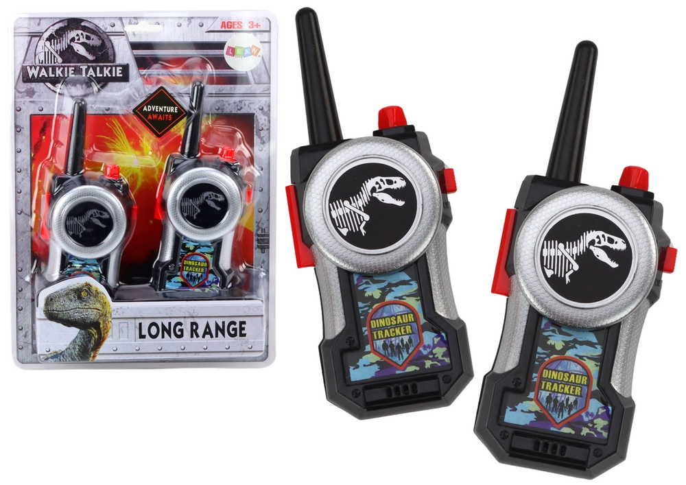 E-shop Krátkovlnné Walkie-Talkie Lovcov Dinosaurov s Dosahom 30-80m