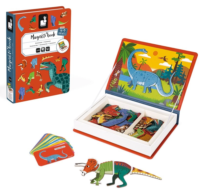 E-shop Janod magnetibook Dinosauri