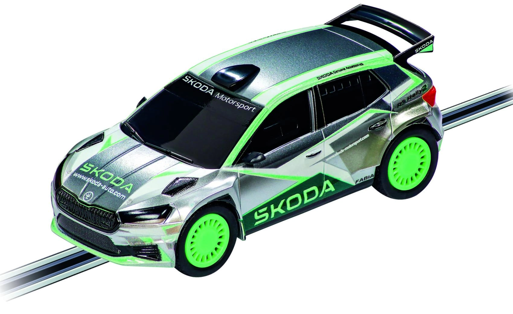 Auto pre autodráhu Carrera GO!!! Škoda Fabia RS Rally2 1:43