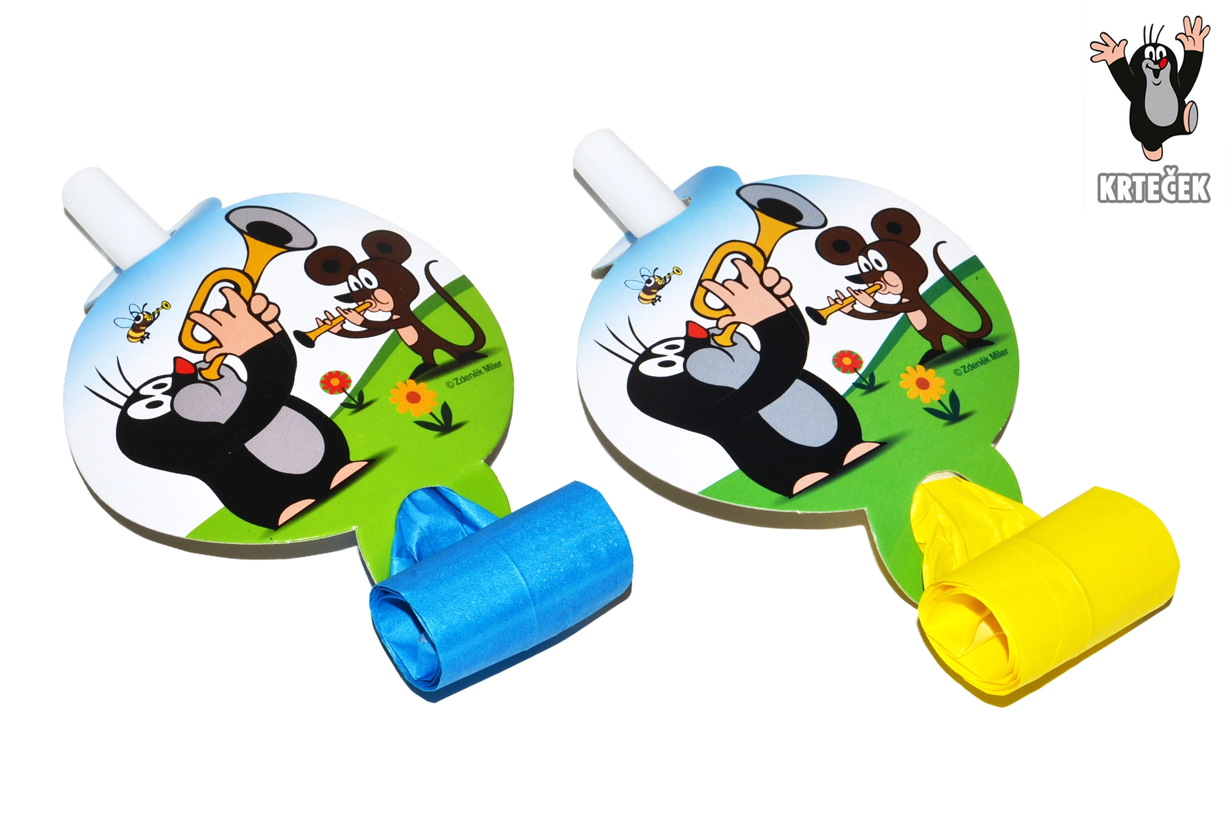 E-shop Wiky Párty frkačka Krtko a kamaráti 6 ks 14 cm