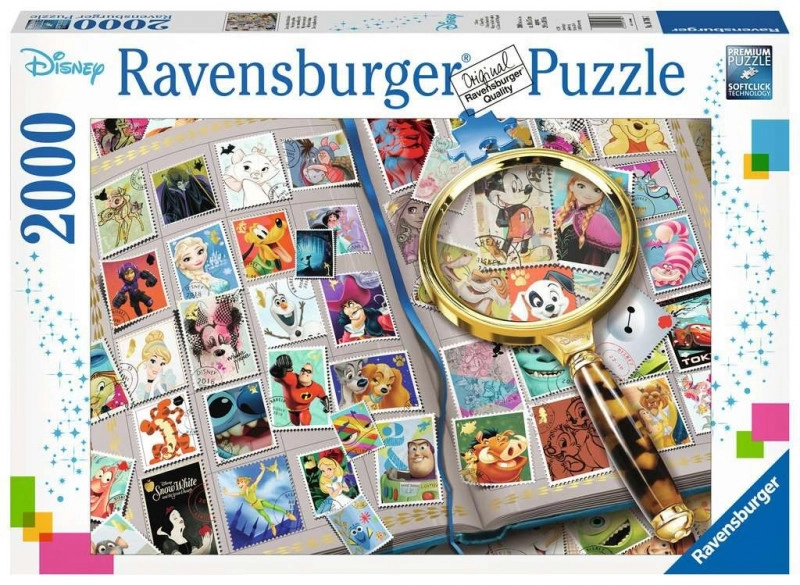E-shop Puzzle 2000 prvkov Zbierka poštových známok