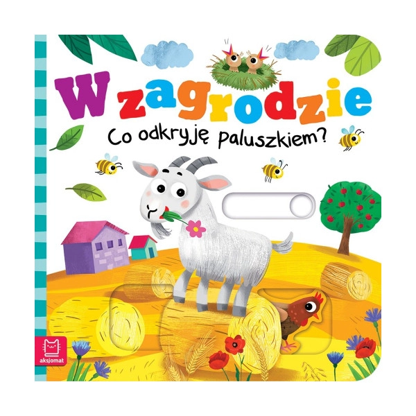 Na farme Čo objavím prstíkom? interaktívna kniha pre najmenších
