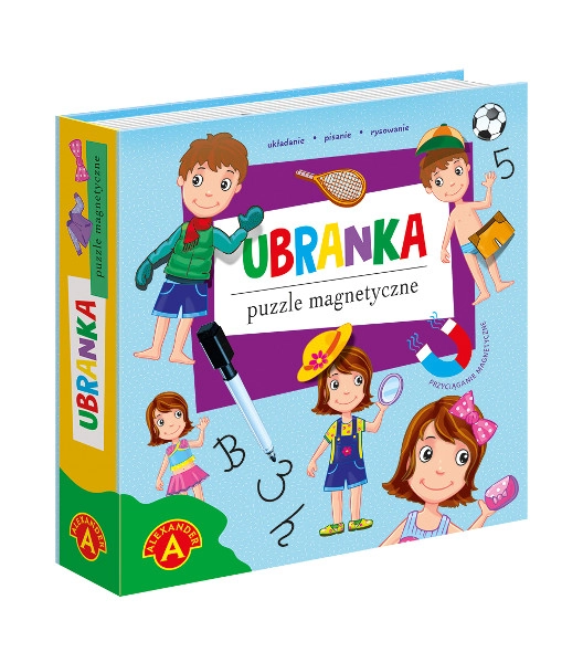 E-shop Magnetické puzzle – obliekačky pre deti