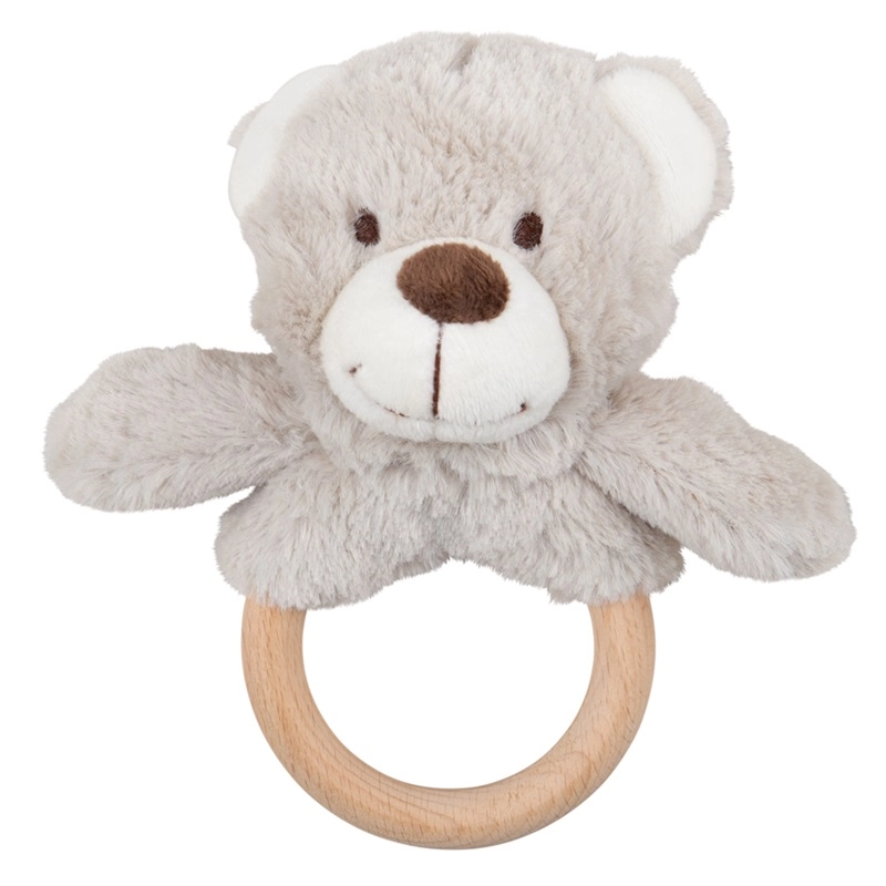 E-shop Bigjigs Baby medvedík dotykový krúžok