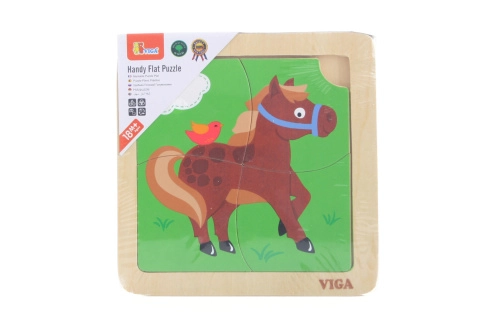 E-shop Viga puzzle 4 dílky kůň