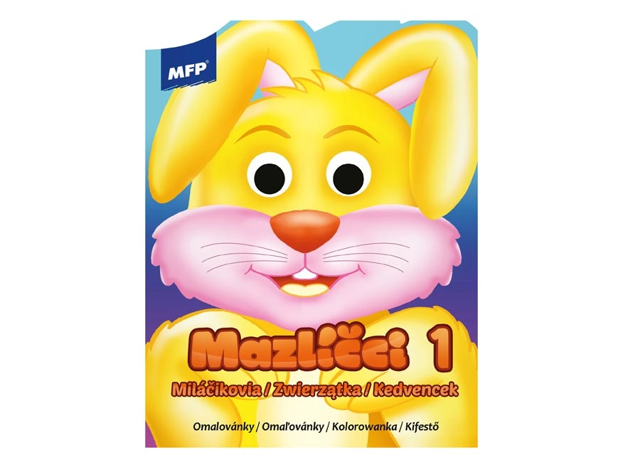 MFP omaľovánky pohyblivé oči Pet Animal 210x270/16