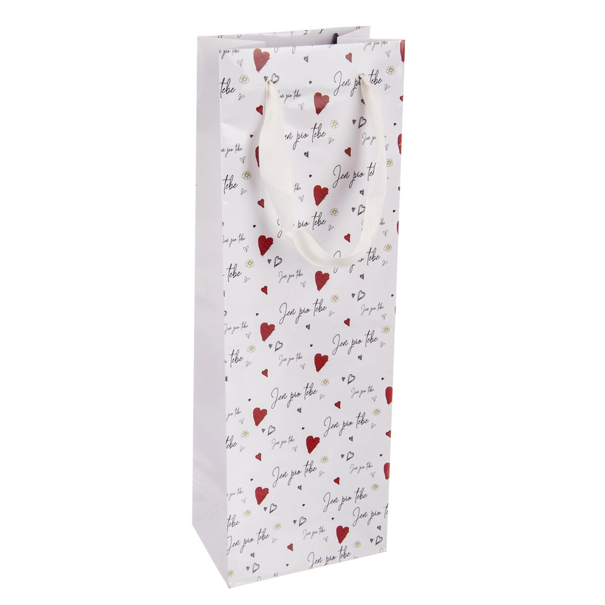E-shop Taška papier darčeková na víno Len pre teba O0551