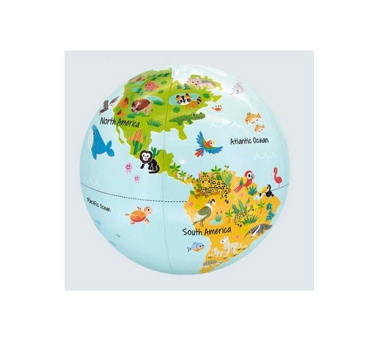 E-shop Lopta Caly Globus 30 cm - Drobné zvieratá v prírode