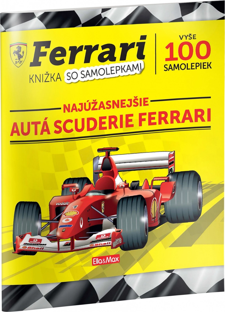 E-shop Ferrari – kniha nálepiek Scuderia