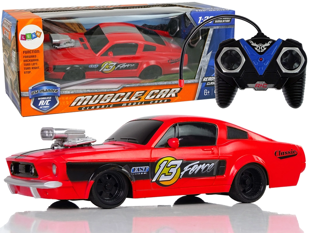 E-shop Športové auto na diaľkové ovládanie 1:20 Red Pilot