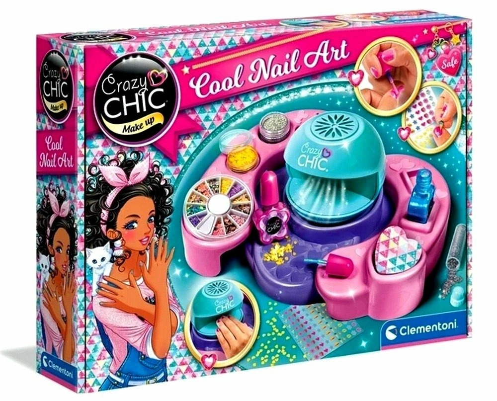 E-shop Clementoni Crazy Chic Set Cool nechtové štúdio