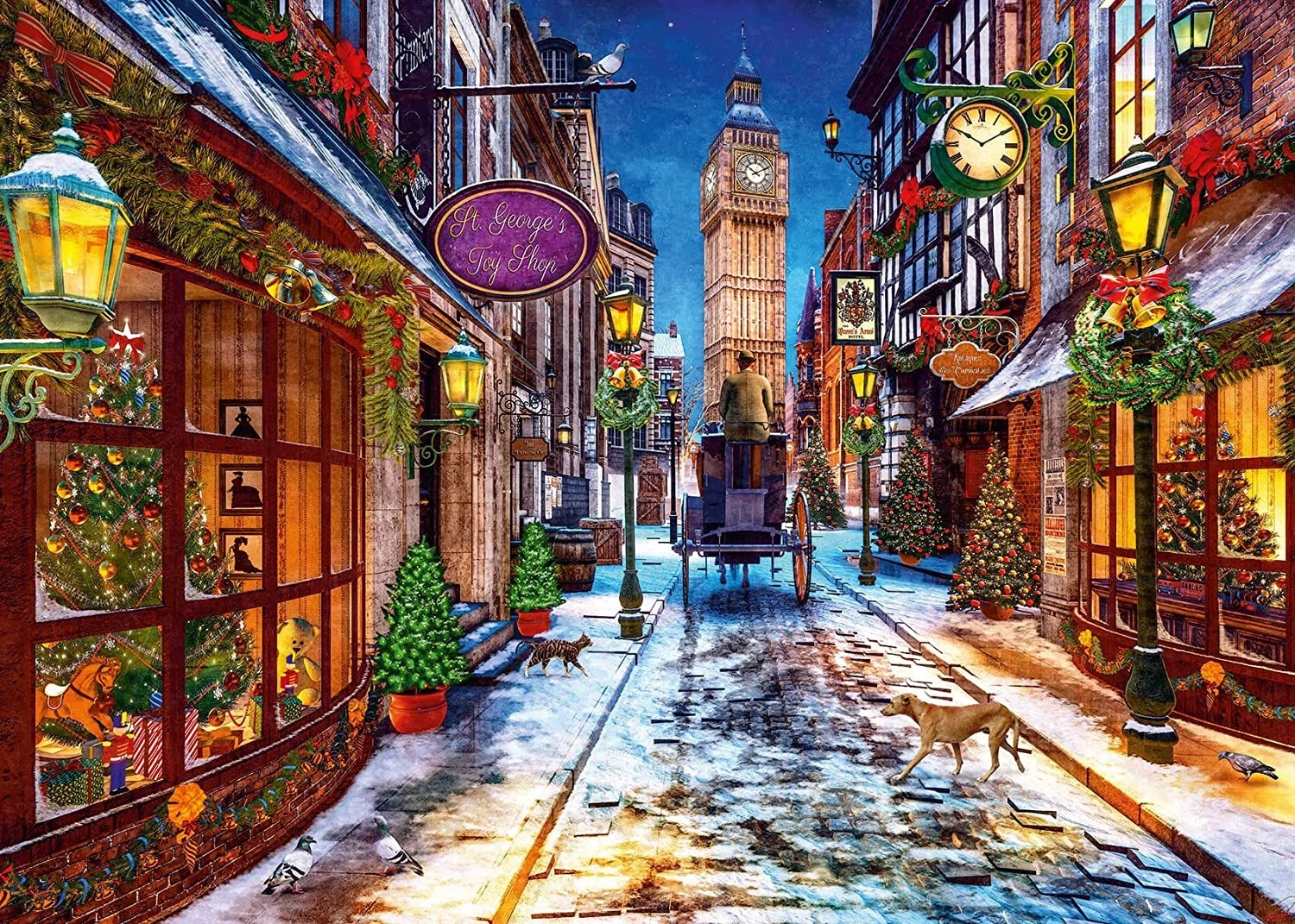 E-shop Ravensburger Čas Vianoc 1000 dielov