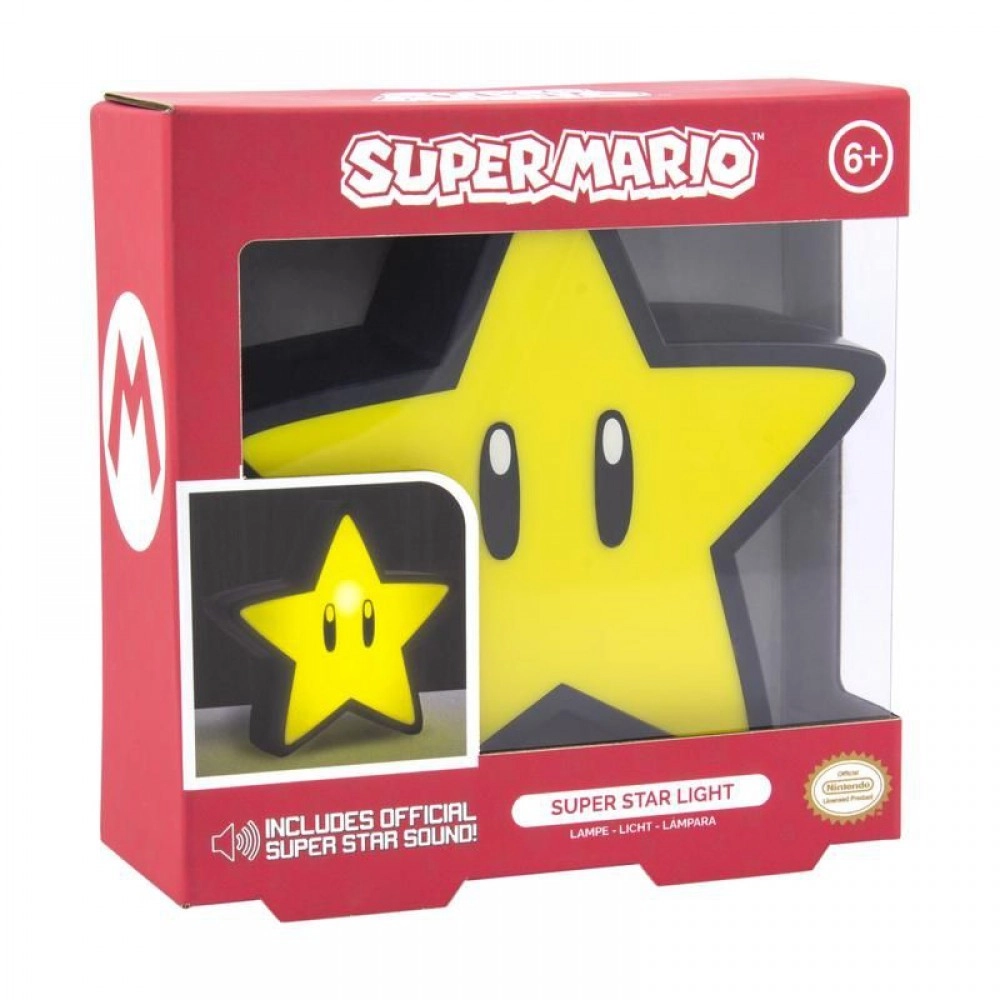 E-shop Lampa Super Mario Super Star