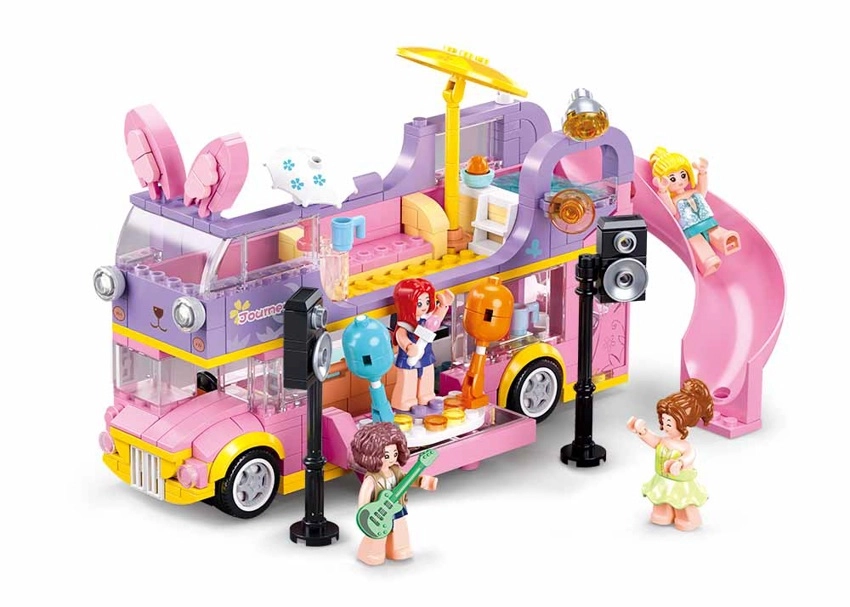 E-shop Sluban B1165 Hudební obytný vůz Double Decker