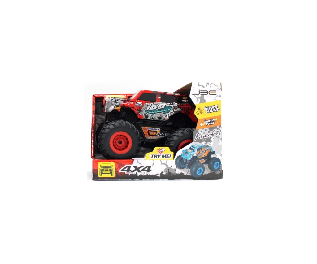 E-shop Alltoys Auto Rally kola 4 x 4 červené