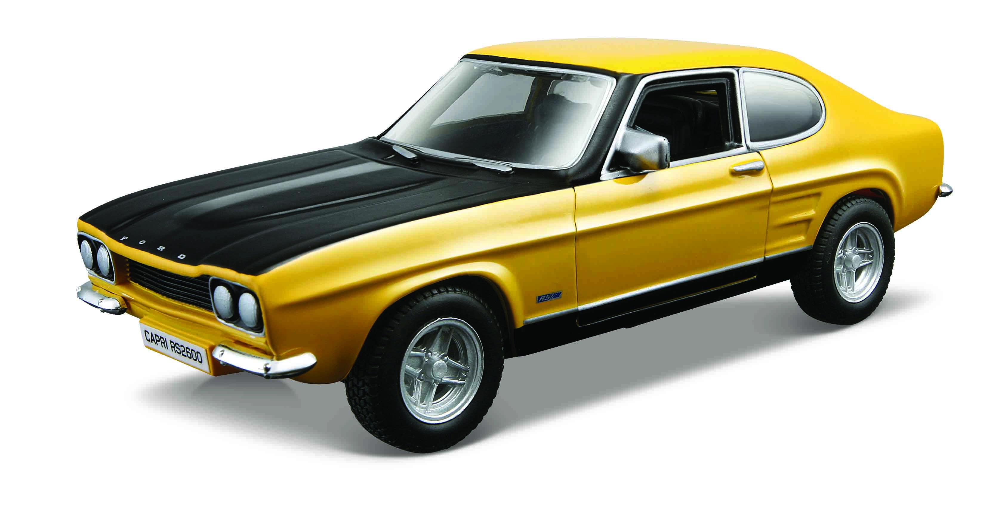 E-shop Bburago Classic Ford Capri RS2600 1970 žltá 1:32