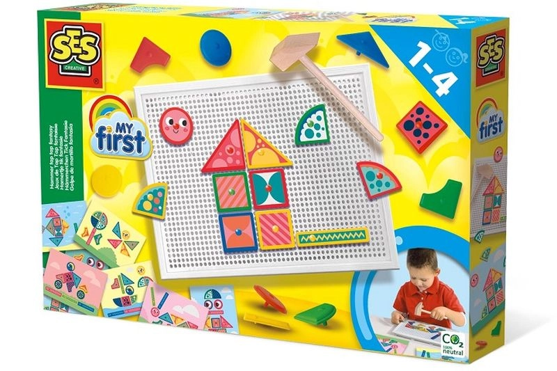 SES Creative My First stuku puku – zatĺkacia mozaika
