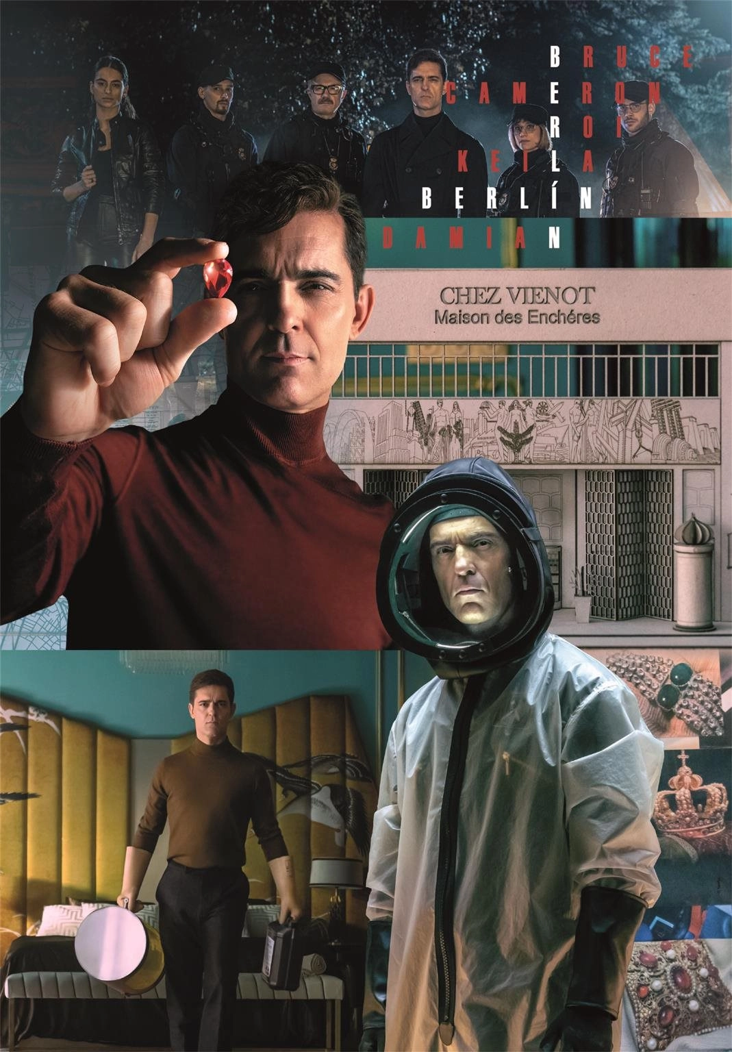 E-shop CLEMENTONI La Casa de Papel Berlín Šéf 1000 dielov