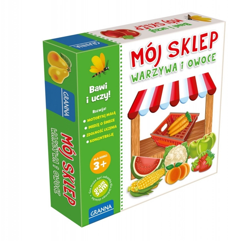 E-shop Môj obchod: ovocie a zelenina – vzdelávacia hra GRANNY