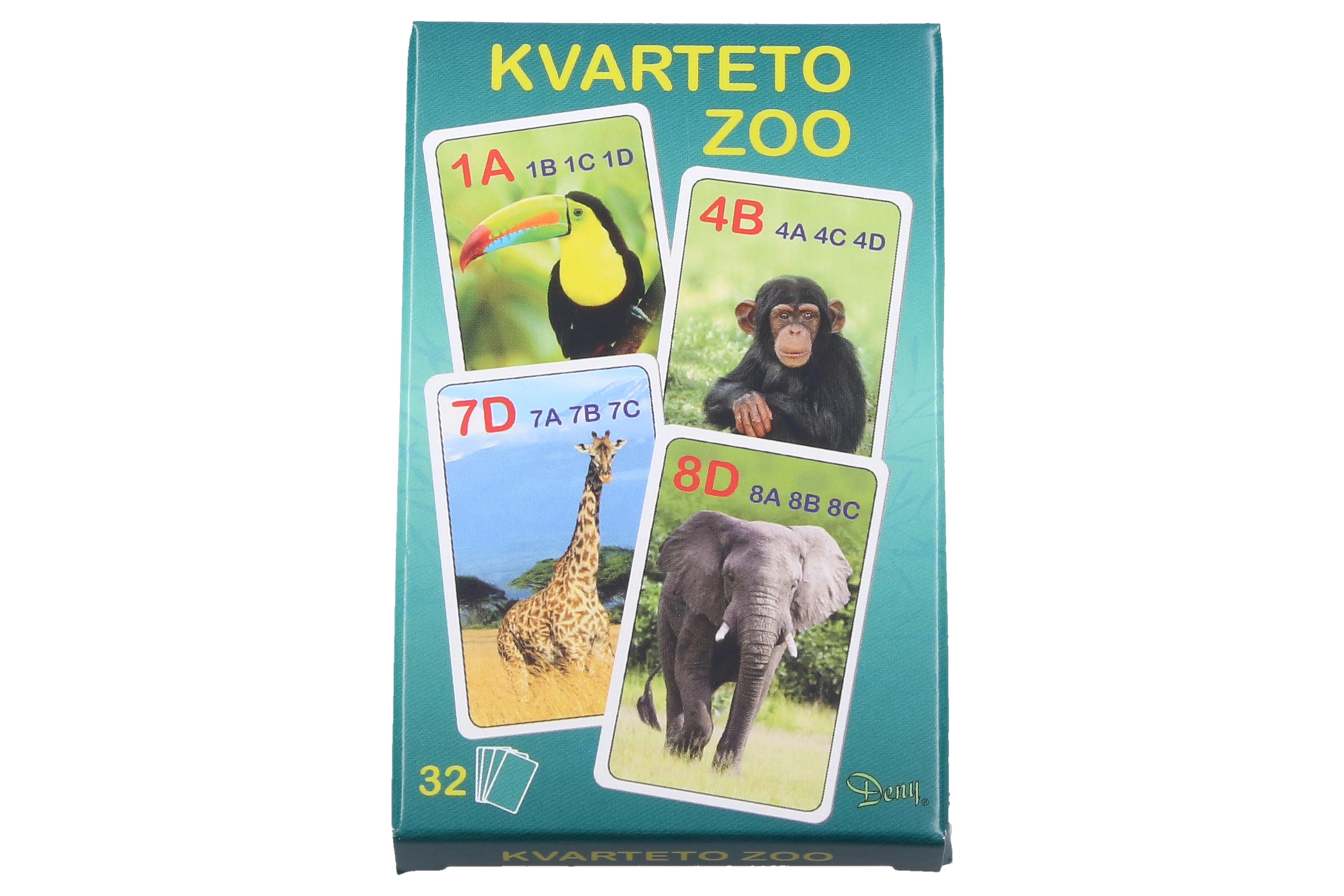 E-shop Kartová hra kvarteto ZOO