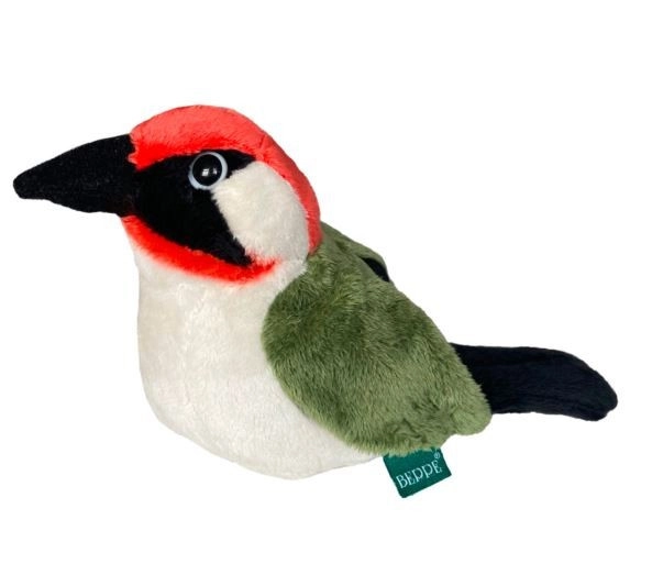 E-shop Zelený ďateľ, maskot vtáka 13 cm