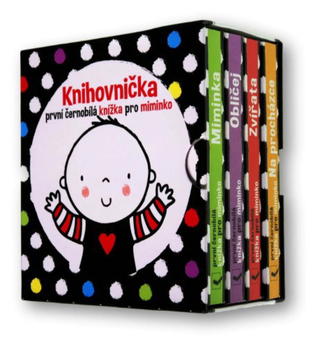 E-shop Knihovnička - První černobílé knížky pro miminko - Stella Baggott