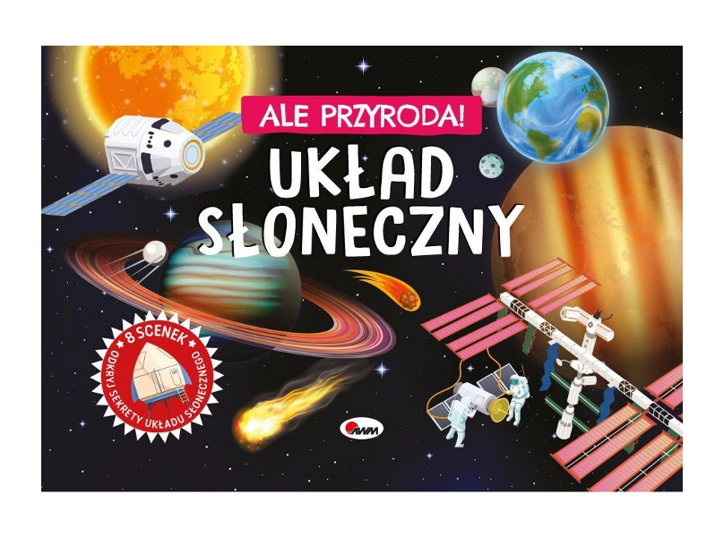 E-shop Ale príroda: Slnečná sústava – priestorová kartónová kniha pre deti