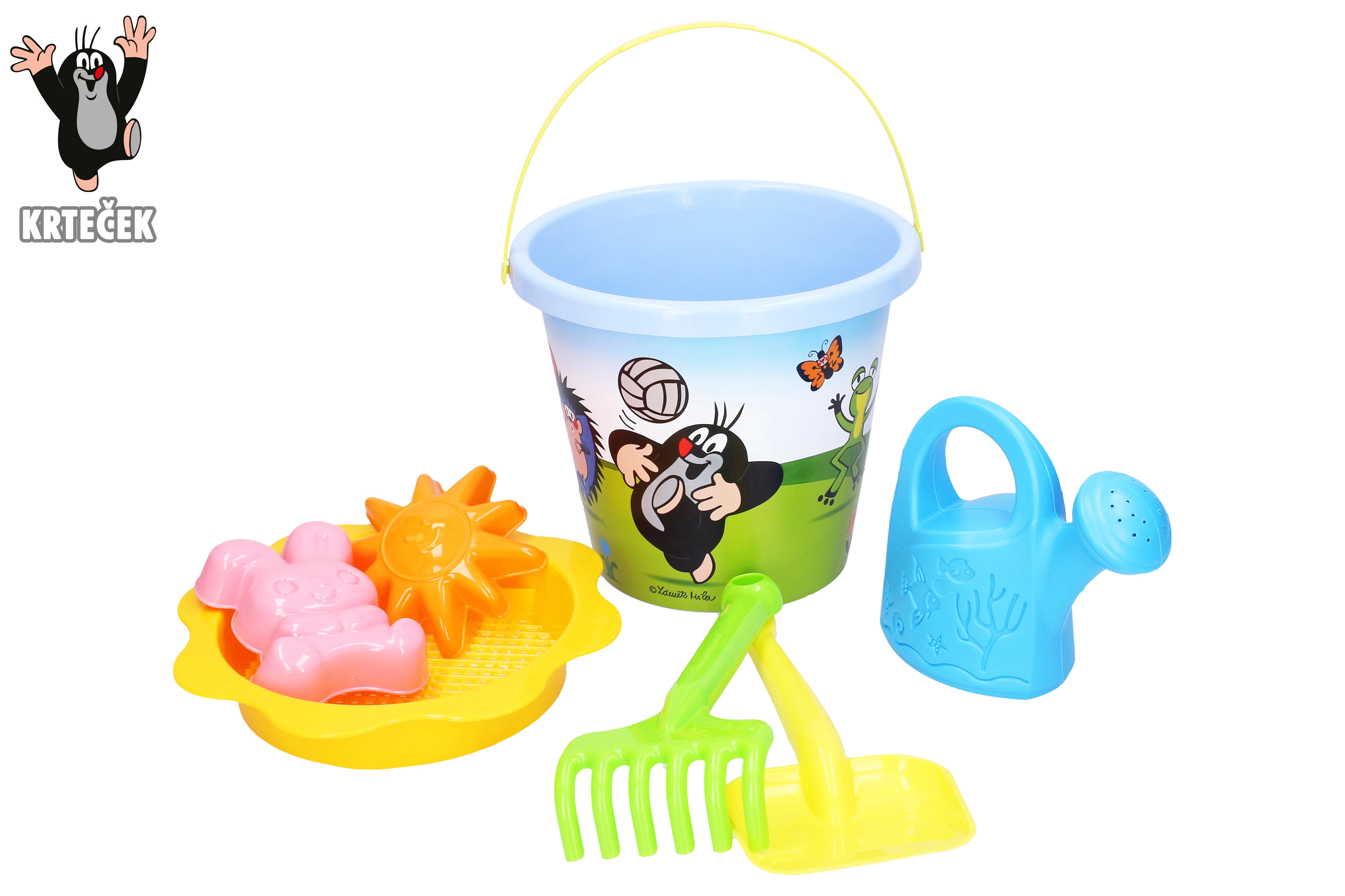 E-shop Wiky Písek sada Krtek velká 3,5 L modrá