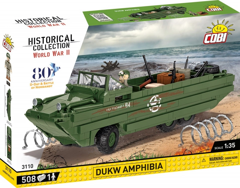 E-shop COBI 3110 World War II Americké obojživelné vozidlo DUKW Amphibia 1:35