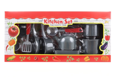 Detská sada plastového riadu do kuchynky