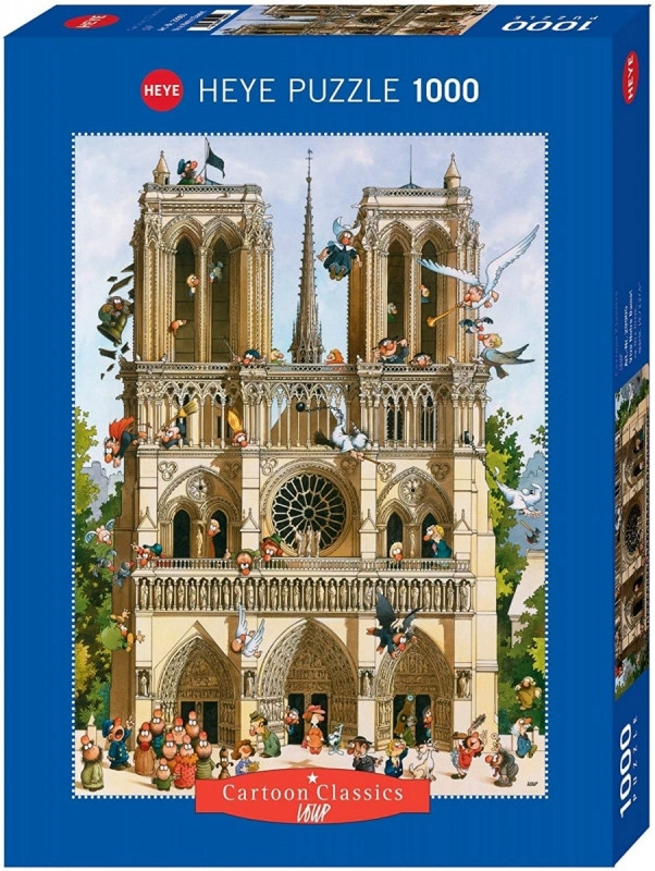 E-shop HEYE Cartoon Classics: Ať žije Notre Dame 1000 dielov