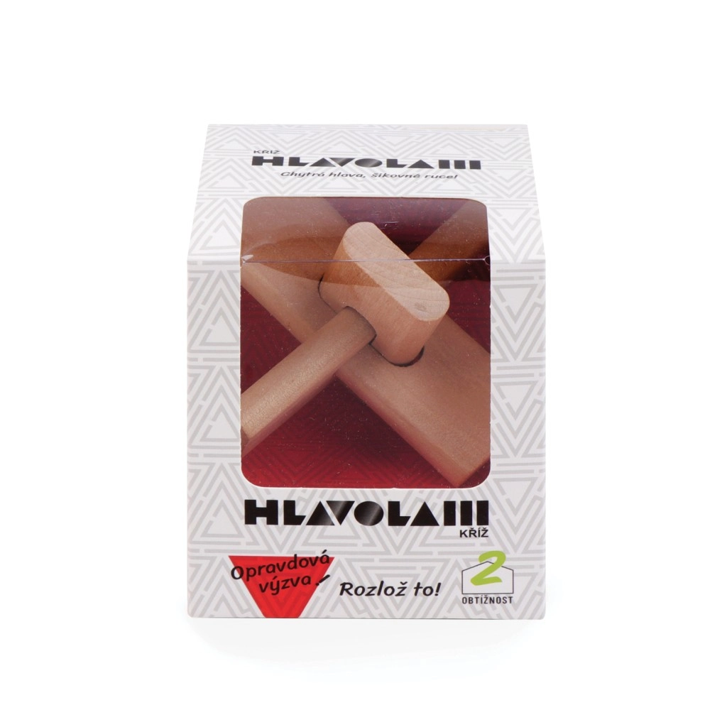 E-shop Alltoys Drevený hlavolam Kríž