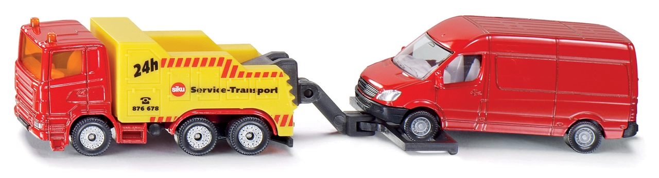 E-shop Siku Super Odťahové auto s dodávkou 1:87