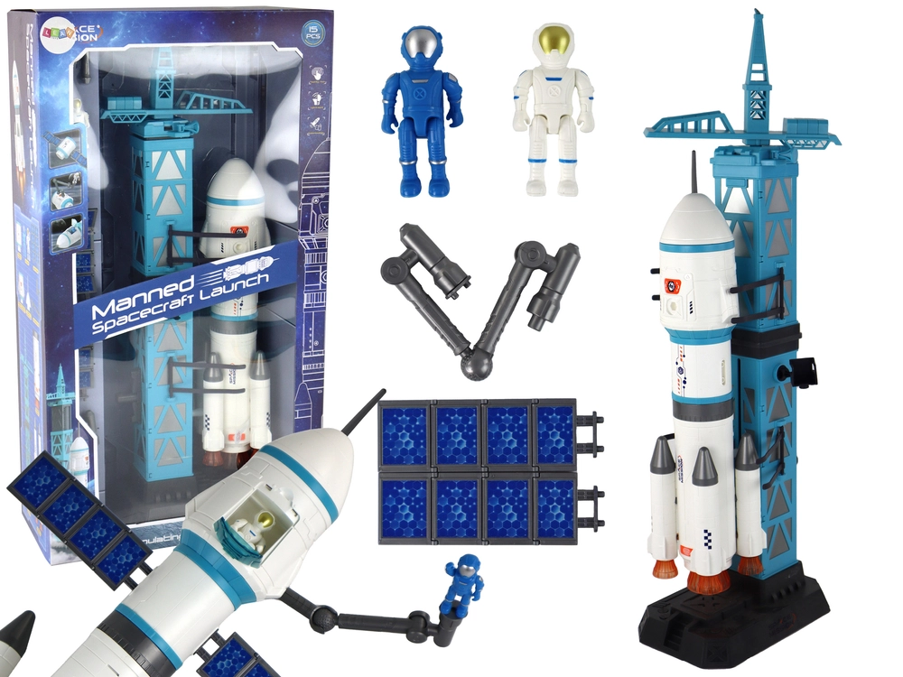 E-shop Lean Toys Vesmírna súprava s doplnkami 17 kusov