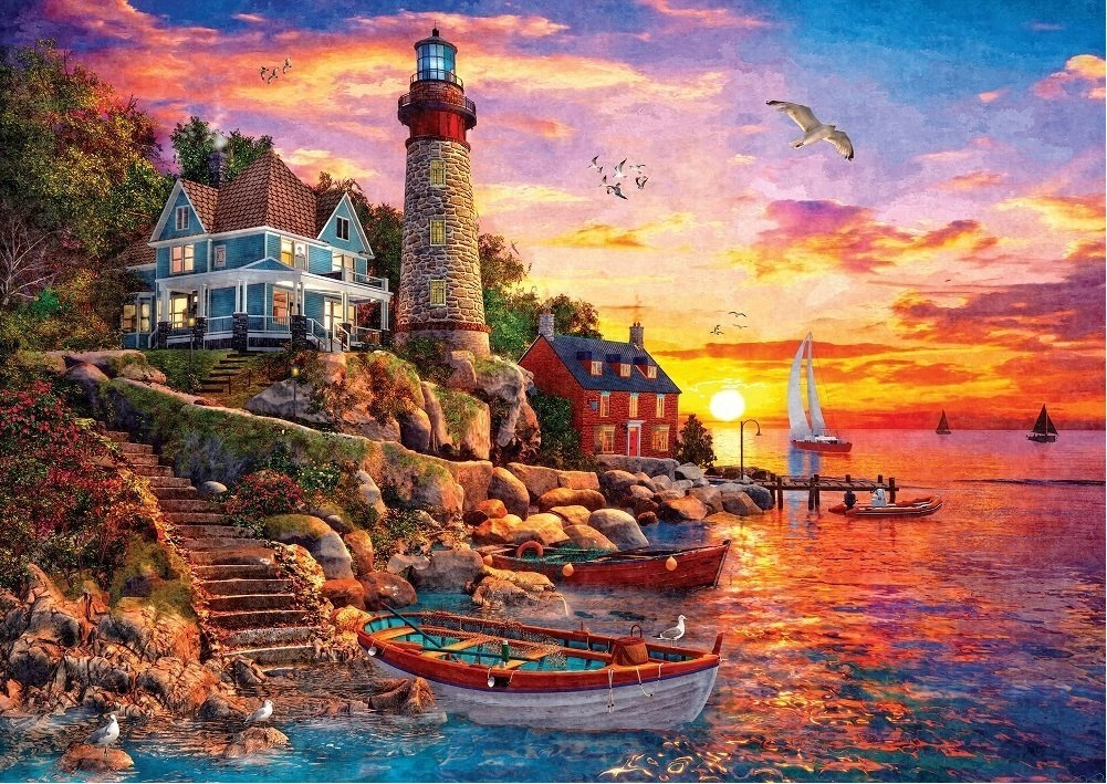 E-shop Art Magnificent Sunset 2000 dielov