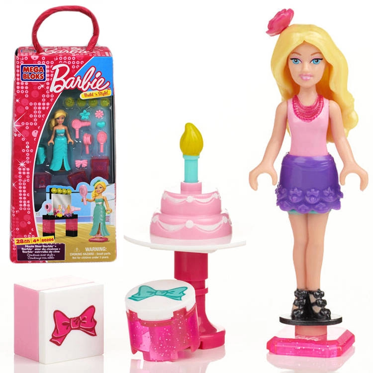 MEGA BLOKS Micro Barbie figurky