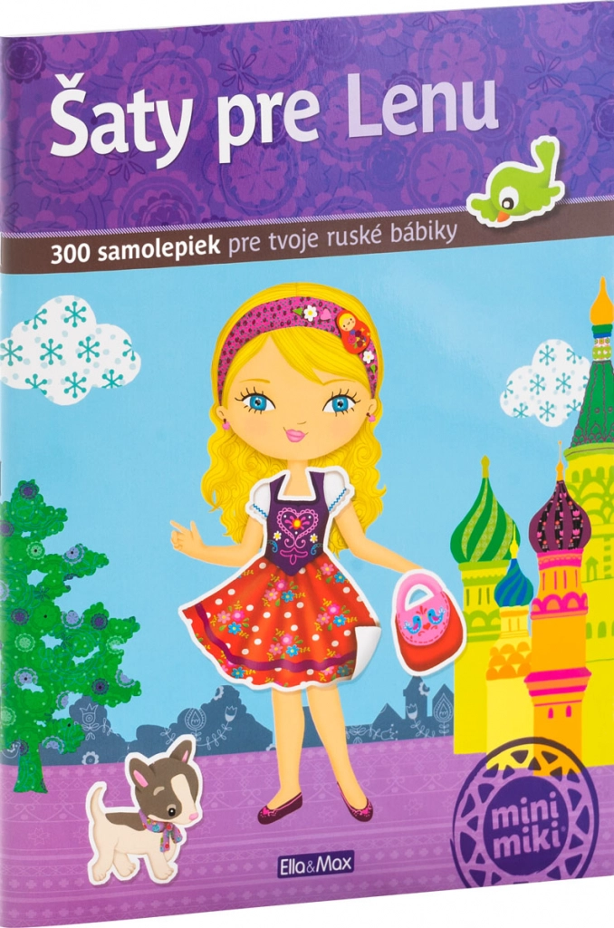 E-shop Kniha samolepiek - Šaty pre Lenu