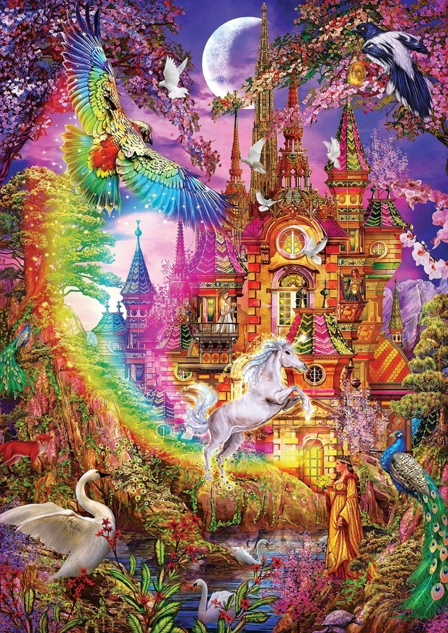 E-shop Art Duhový hrad 500 dielov