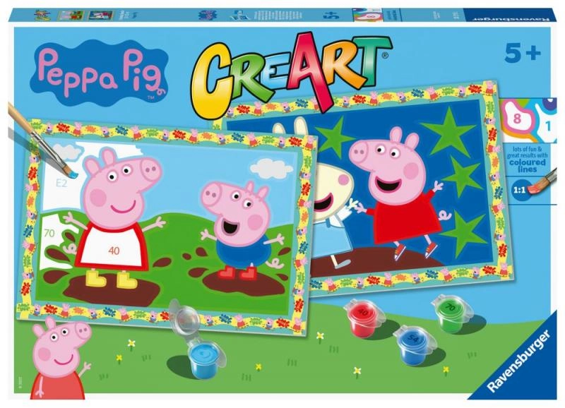 E-shop Ravensburger CreArt Prasiatko Peppa