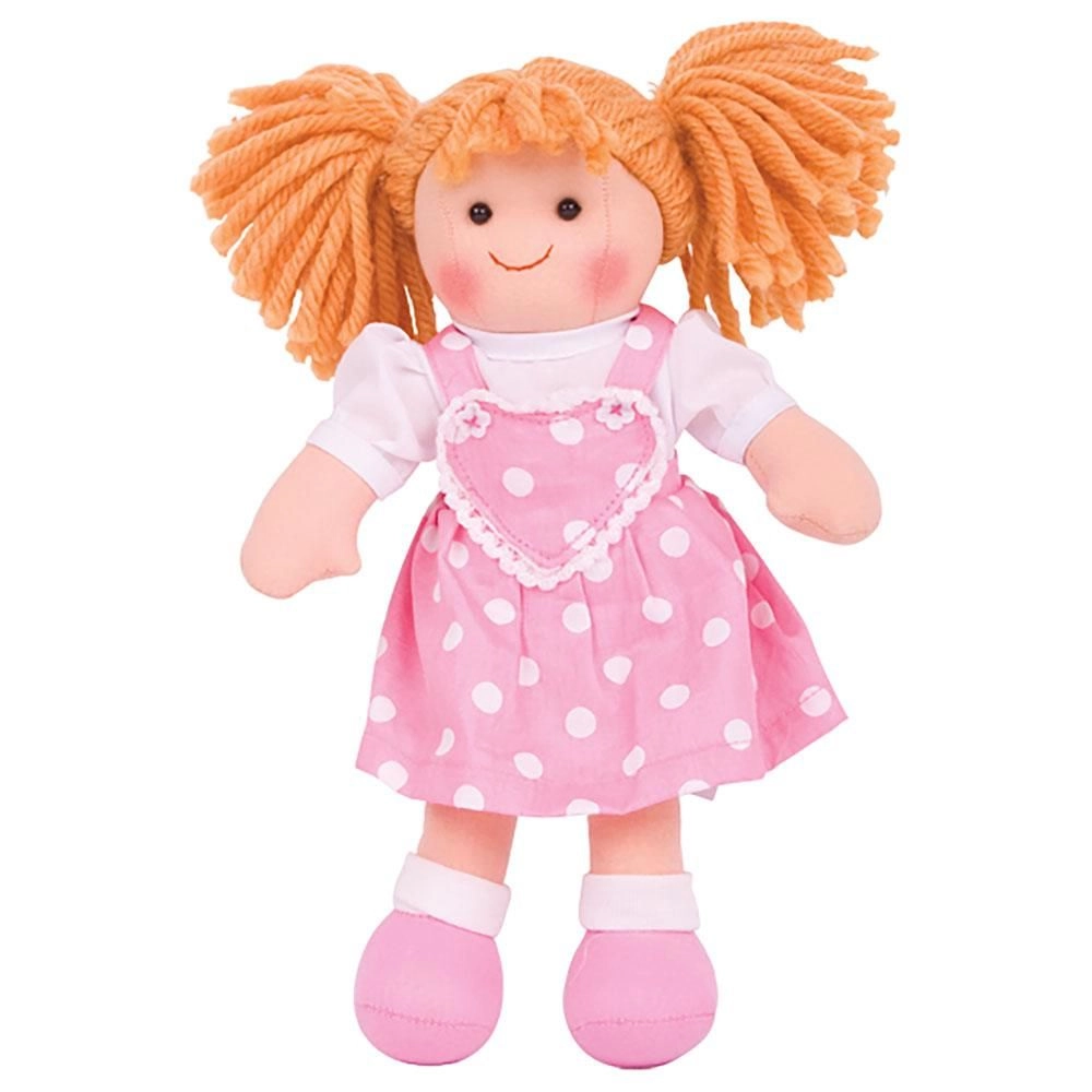 E-shop Bigjigs toys Látková Ruby 30 cm