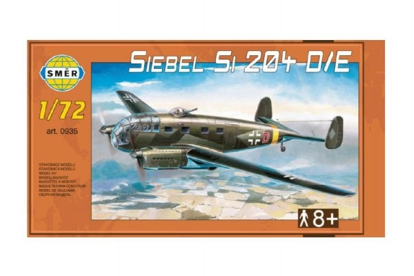 E-shop Směr Model Siebel Si 204 D E 29 5x16 6cm v krabici 34x19x5 5cm 1:72