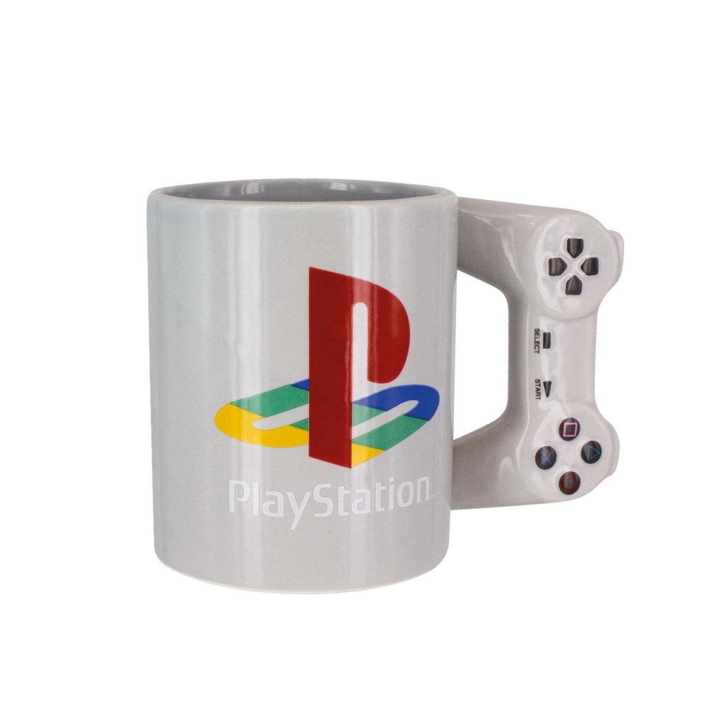CurePink 3D keramický hrnek Playstation Gamepad PP4129PS 300 ml