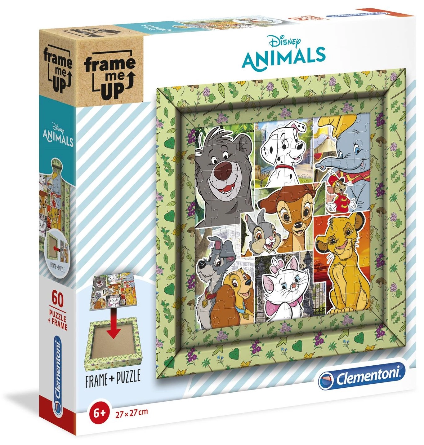 CLEMENTONI Frame Me Up: Disney 60 dielov