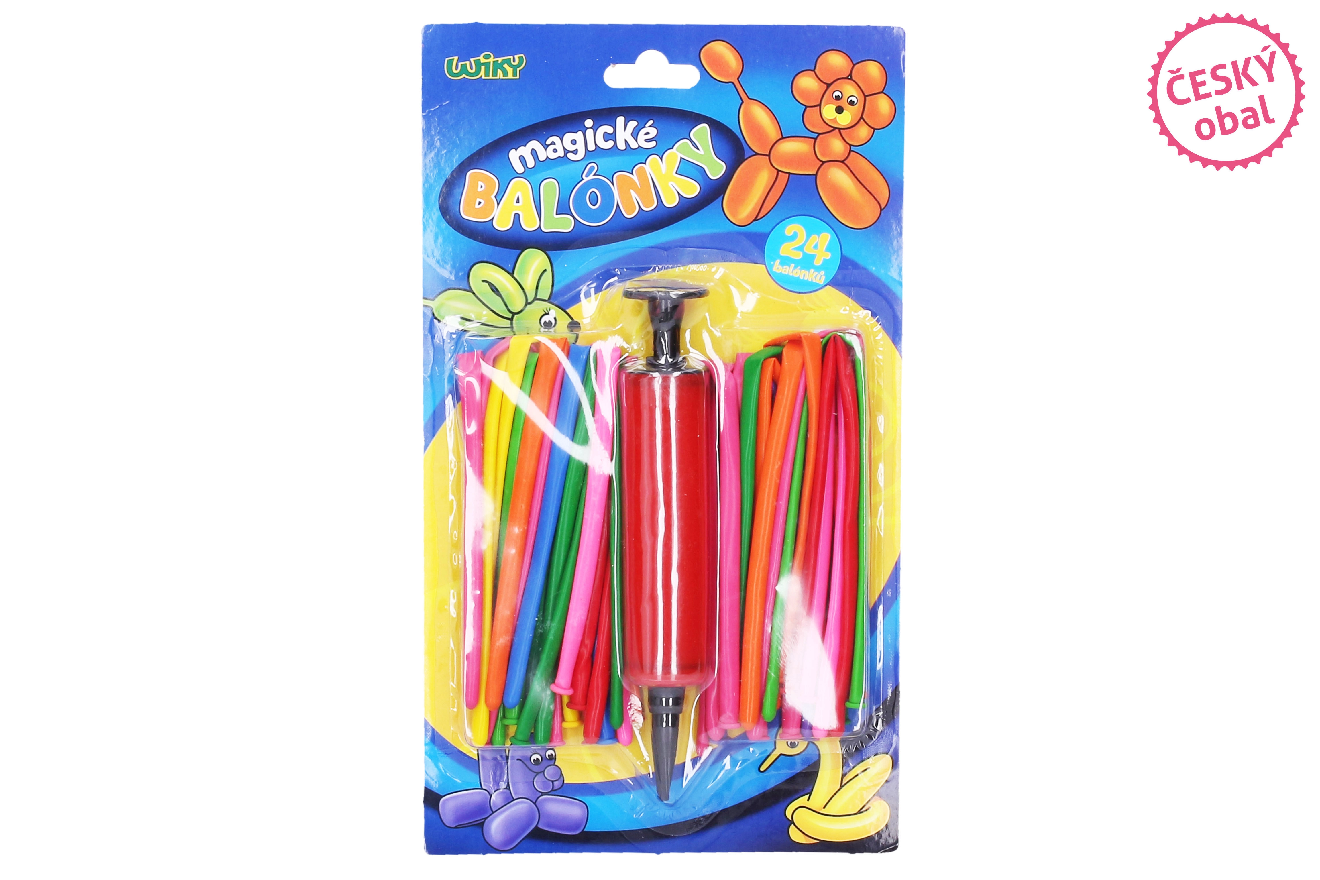 E-shop Wiky Balóniky magické set Český obal