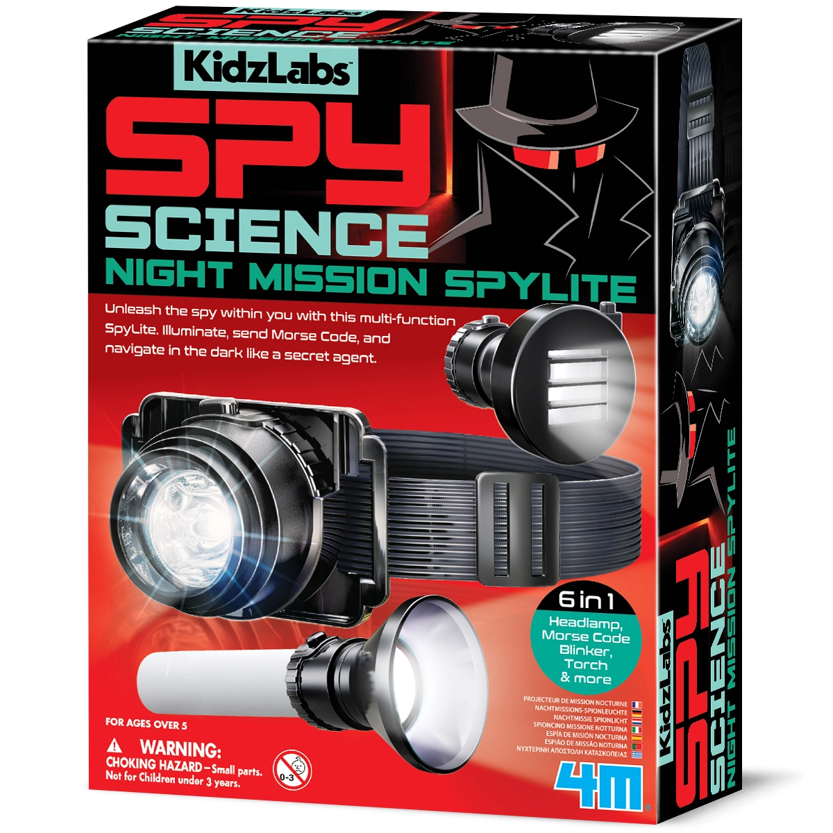 4M KidzLabs Spy nočné misie