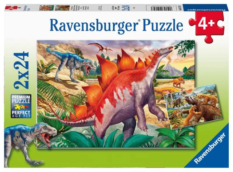 E-shop Ravensburger 051793 Svet dinosaurov 2x24 dielov